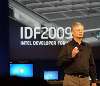 IDF 2009 INtel new processor for netbook